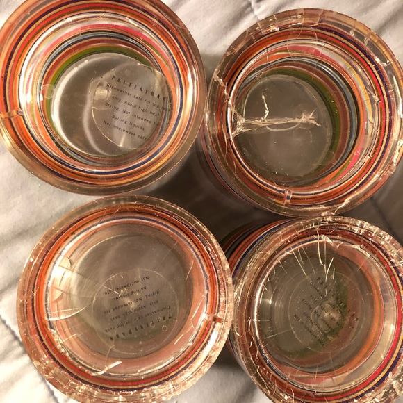 Pottery Barn Espadrille patio drink set - Picture 4 of 8